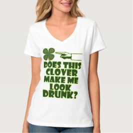 クローバーは私を飲まれて見させますか。 Tシャツ