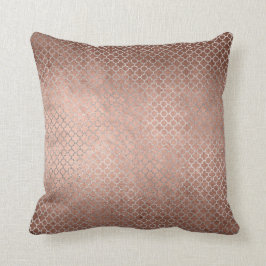 クローバーアールデコピンクローズ金ゴールド粉末Glam クッション