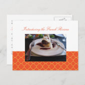 クローバーオレンジクローバービジネスイベント招待 インビテーションポストカード (正面/裏面)