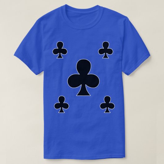 クローバークラブ遊スーツのdシンボル tシャツ (デザイン正面)