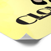 クローバークラブ–1920sアールヌーボー ポスター (角)