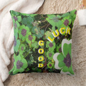 クローバーグッドラック装飾用クッション クッション (ブランケット)