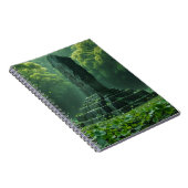 クローバーグリーンの神社 ノートブック (右側)