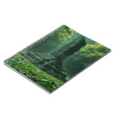 クローバーグリーンの神社 ノートブック (左側)