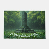 クローバーグリーンフィールドの神社 ドアマット (正面)