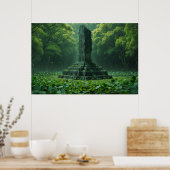 クローバーグリーンフィールドの神社 ポスター (キッチン)