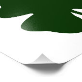 クローバーグリーンブロブst pat day irish.png フォトプリント            (角)