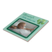 クローバーグリーンモームズリトルチャーマー タイル (側面)