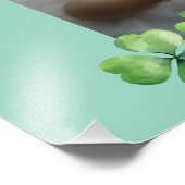 クローバーグリーンモームズリトルチャーマー フォトプリント            (角)