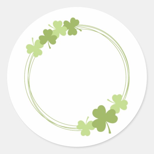 クローバーサークル ラウンドシール (正面)