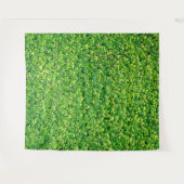 クローバーシャムロック写真背景タペストリー タペストリー (正面(横))