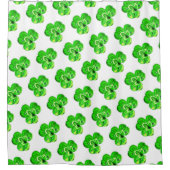 クローバーシャワーカーテン シャワーカーテン (正面)