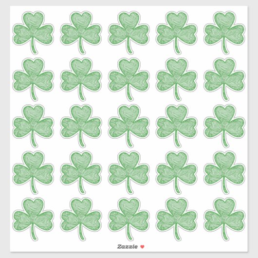クローバースティッカー シール (シート)