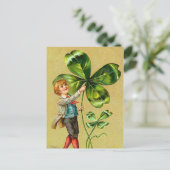 クローバーセントパトリックの日葉書 ポストカード (スタンド正面)