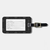 クローバーダマスク ラゲッジタグ (正面横)