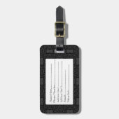 クローバーダマスク ラゲッジタグ (正面縦)