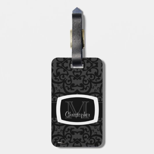 クローバーダマスク ラゲッジタグ (裏面縦)