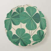 クローバーデザイン ラウンドクッション (裏面)