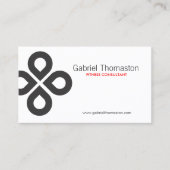 クローバーデザイン 名刺 (正面)