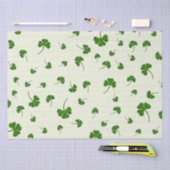 クローバートレイルお洒落フォークアートギフティング 薄葉紙 (クラフト)
