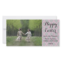 クローバーハッピーイースターフォトカード
