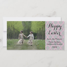 クローバーハッピーイースターフォトカード シーズンカード