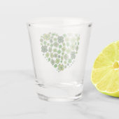 クローバーハート ショットグラス (裏面)