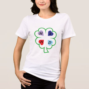 クローバーハートTシャツ トライブレンドTシャツ