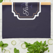 クローバーパターン キッチンタオル (折り畳み)