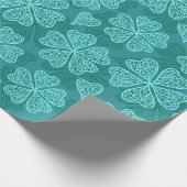 クローバーパターン ラッピングペーパー (角)