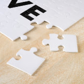 クローバーパップラブ – St. Patrick's Day Dog Design ジグソーパズル (側面)