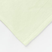 クローバーパップラブ – St. Patrick's Day Dog Design フリースブランケット (角)