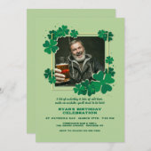 クローバーフレーム写真 招待状 (正面/裏面)