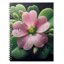 クローバーフローラピンクとグリーンオキザリス