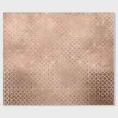 クローバーブライド16thバラ金ゴールド赤面ブライダルコッタ ラッピングペーパー (フラット)