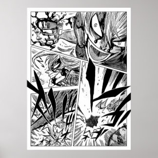 クローバーマンガパネル ポスター