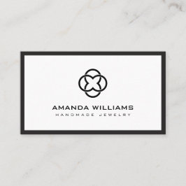 クローバーモダンロゴラグジュアリーブティッククラシックホテル 名刺