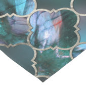 クローバーモロッコパターン曹灰長石 ショートテーブルランナー (コーナー)