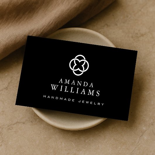 クローバーロモダンゴラグジュアリーブティックブラック 名刺