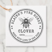 クローバーヴィンテージカスタムラベル フェイバータグ (正面)