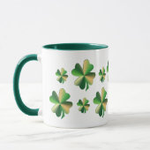 クローバー付きカップ マグカップ (左)