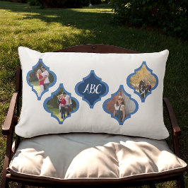 クローバー写真コラージュ アウトドアクッション