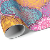 クローバー型 ラッピングペーパー (ロールコーナー)