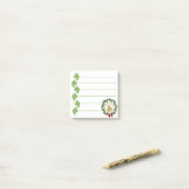 クローバー幸運 ポストイット (デスク上)