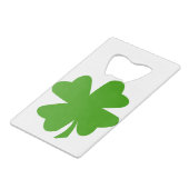 クローバー画像 クレジットカード栓抜き (裏面アングル)