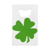 クローバー画像 クレジットカード栓抜き (裏面)