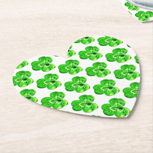 クローバー紙コースター ペーパーコースター (アングル)