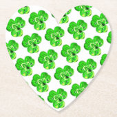 クローバー紙コースター ペーパーコースター (正面)