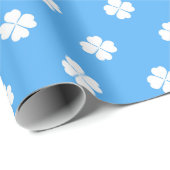 クローバー風味の紙ラッピング ラッピングペーパー (ロールコーナー)