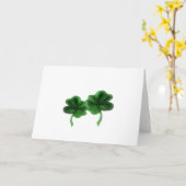 クローバー カード (黄色い花)